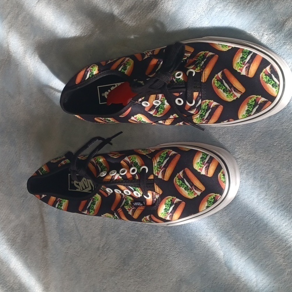 Vans Authentic "Late Night Pack" Burger Canvas Skate Shoes